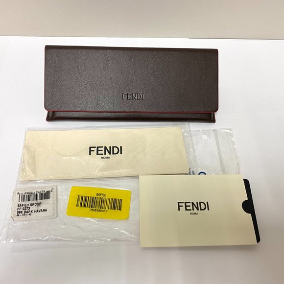 New Fendi Cat Eye Eyeglasses Frame - Picture 5 of 5